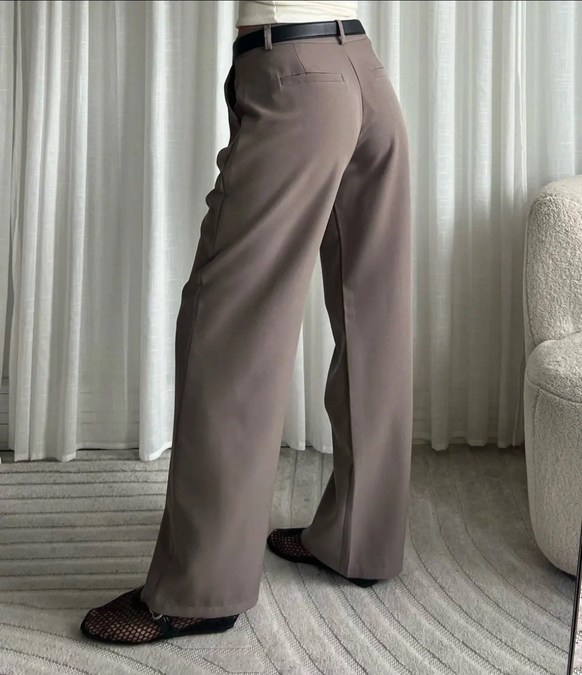 Habit bukser - taupe