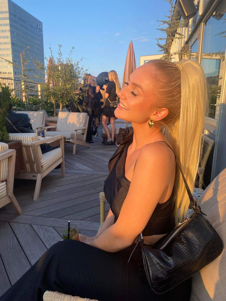 Rapunzel ponytail - light blonde