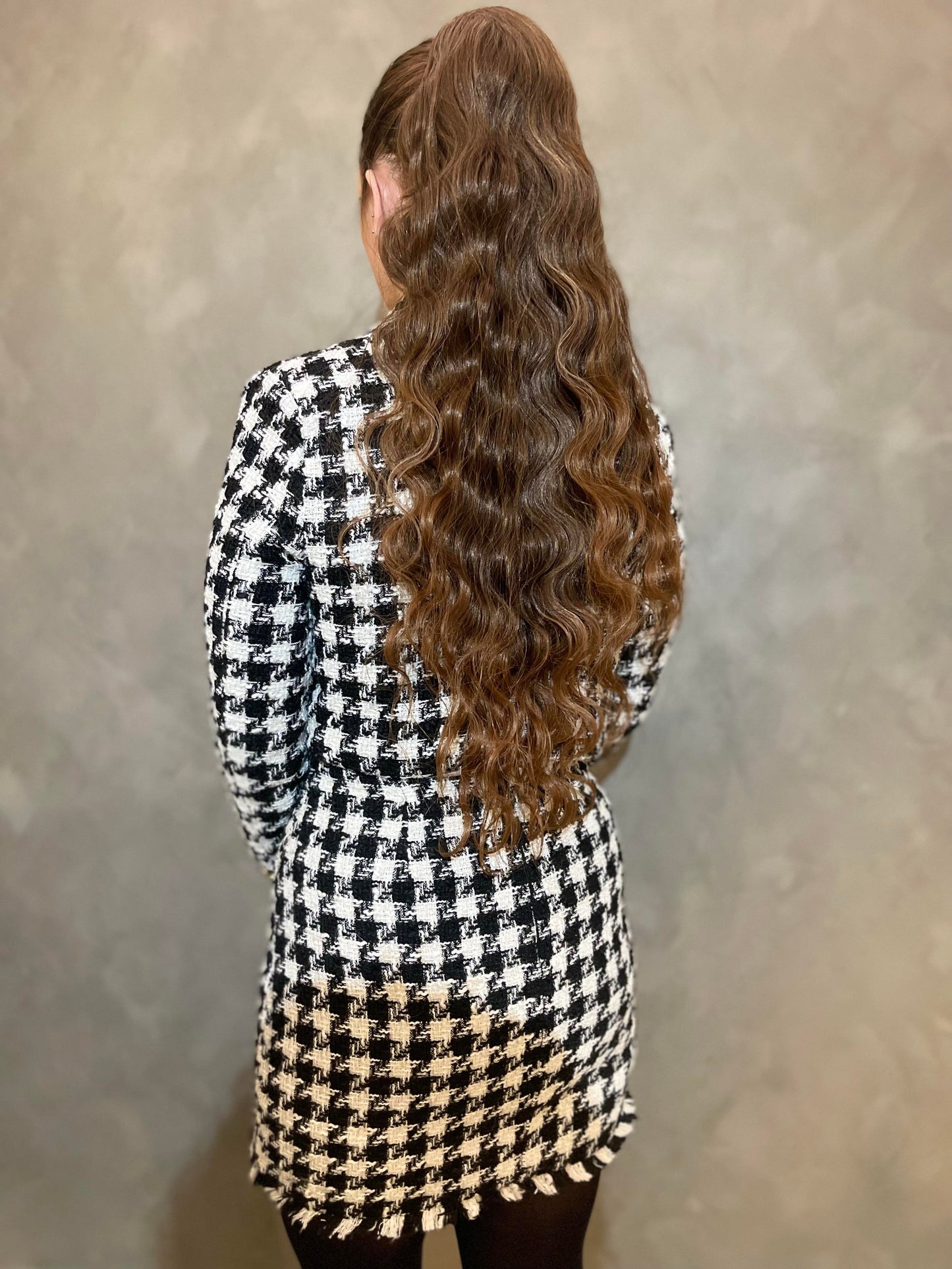 Yasmin ponytail - chocolate / caramel