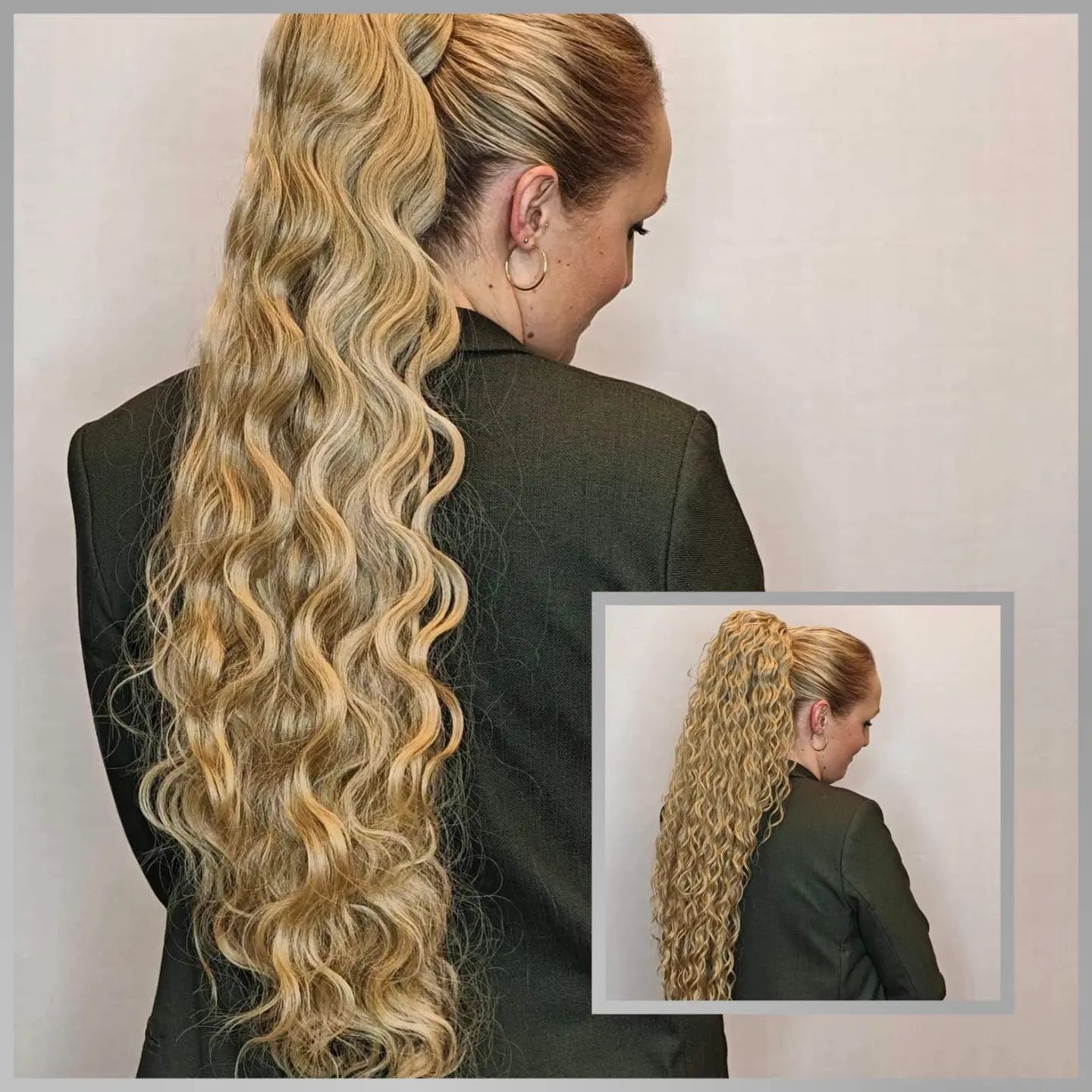 Yasmin ponytail - blonde / caramel