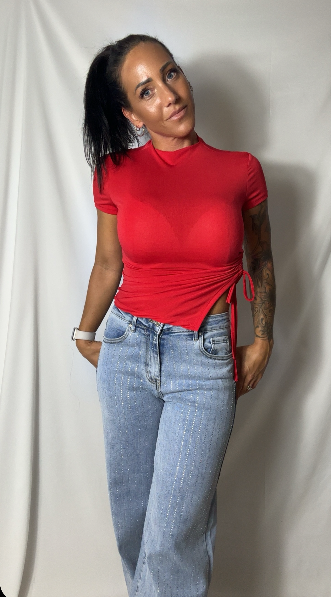 Basic T-shirt rød