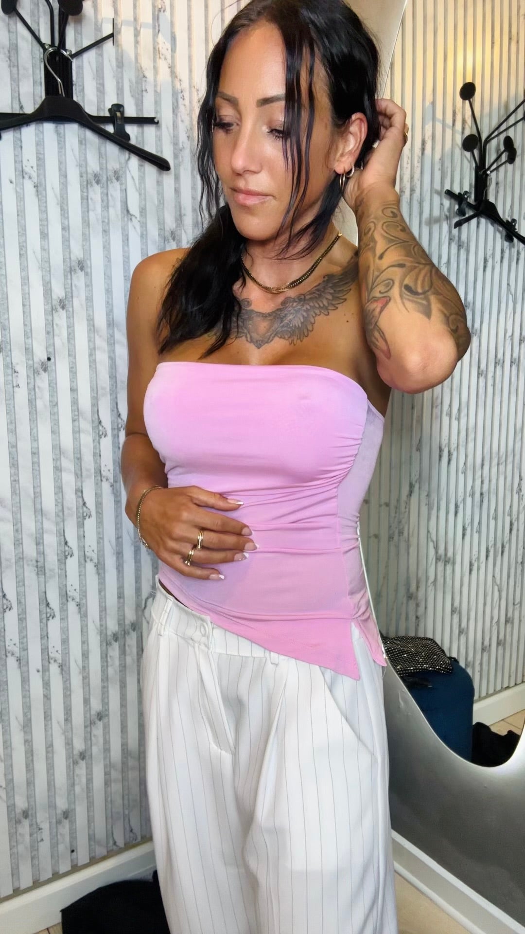 Tube top - pink