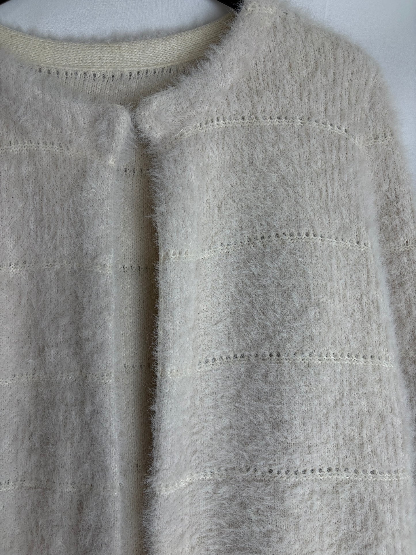 Blød lang cardigan