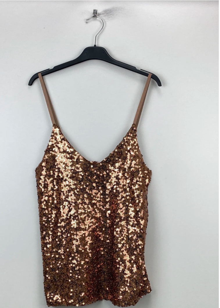 Madison paillet top choclate