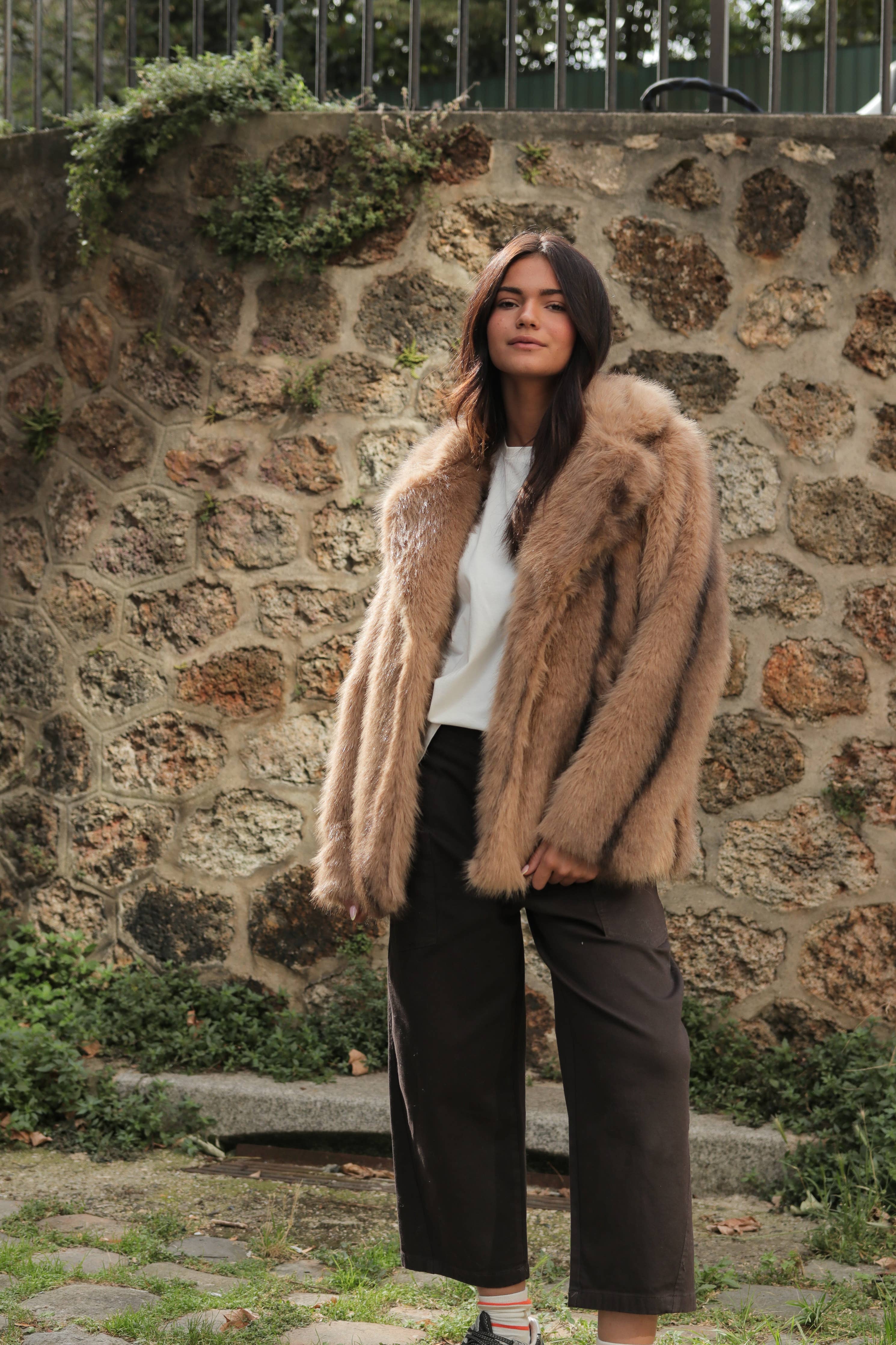 Sienna faux fur jakke