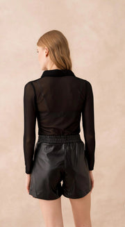 Cheri transparent body med perler