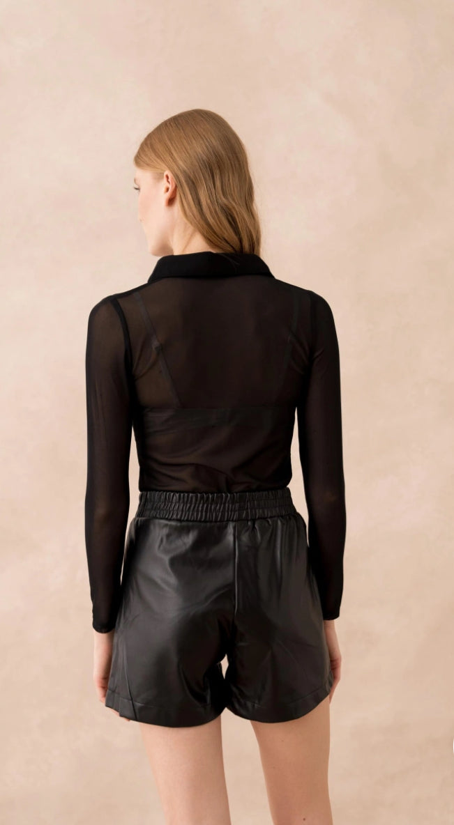 Cheri transparent body med perler