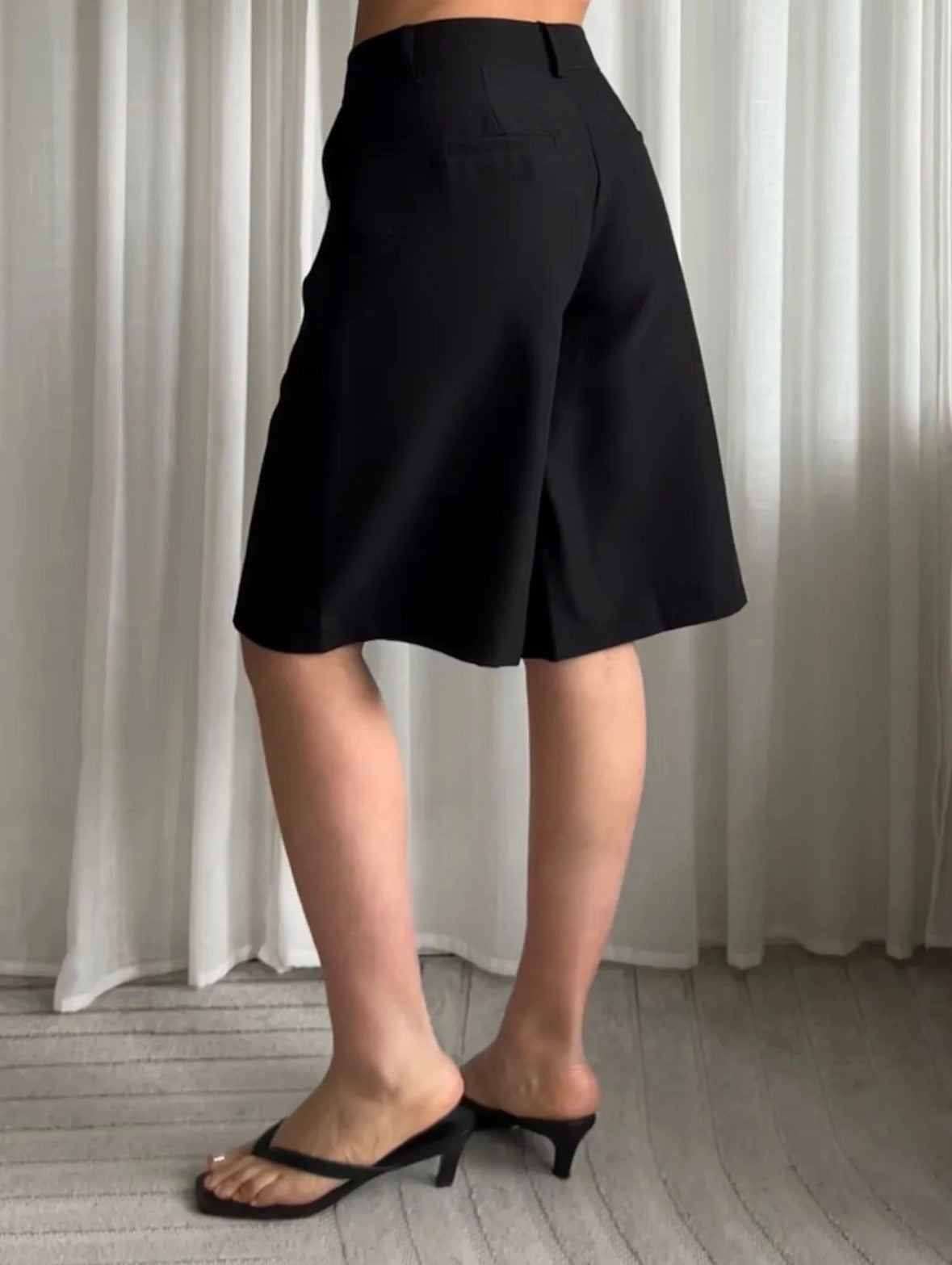 Elina bermuda shorts - sort