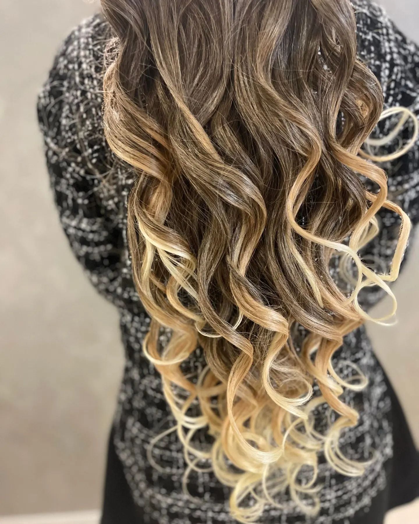 Cinderella ponytail - brown / blonde