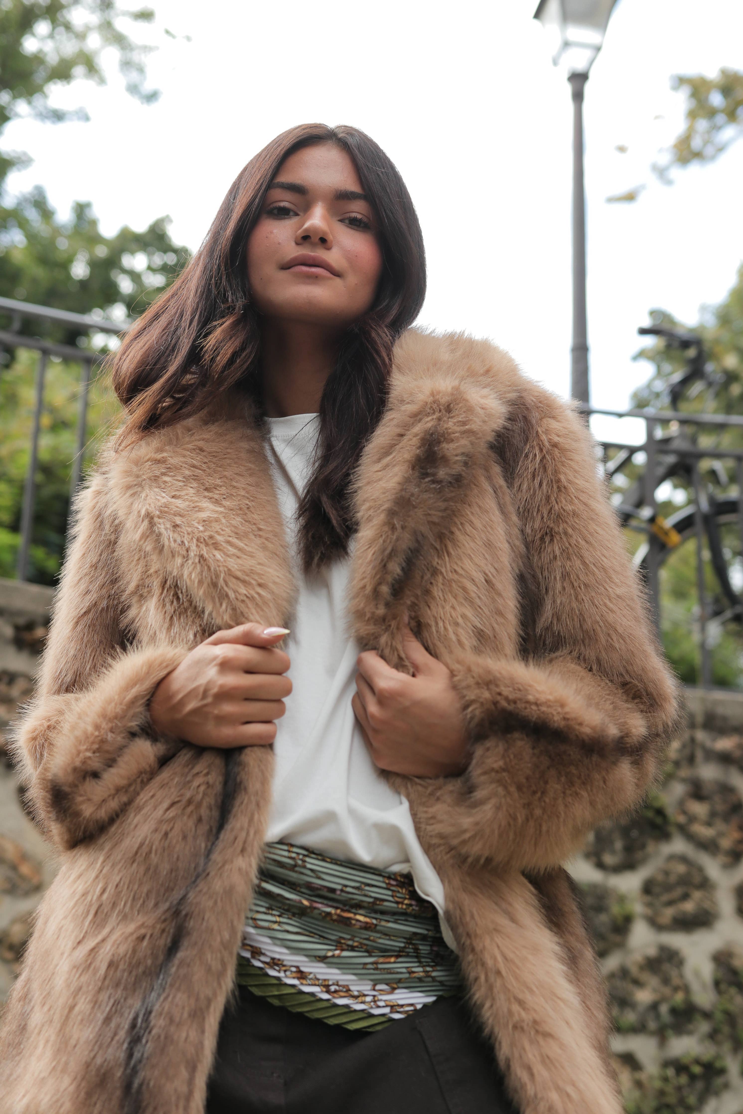 Sienna faux fur jakke