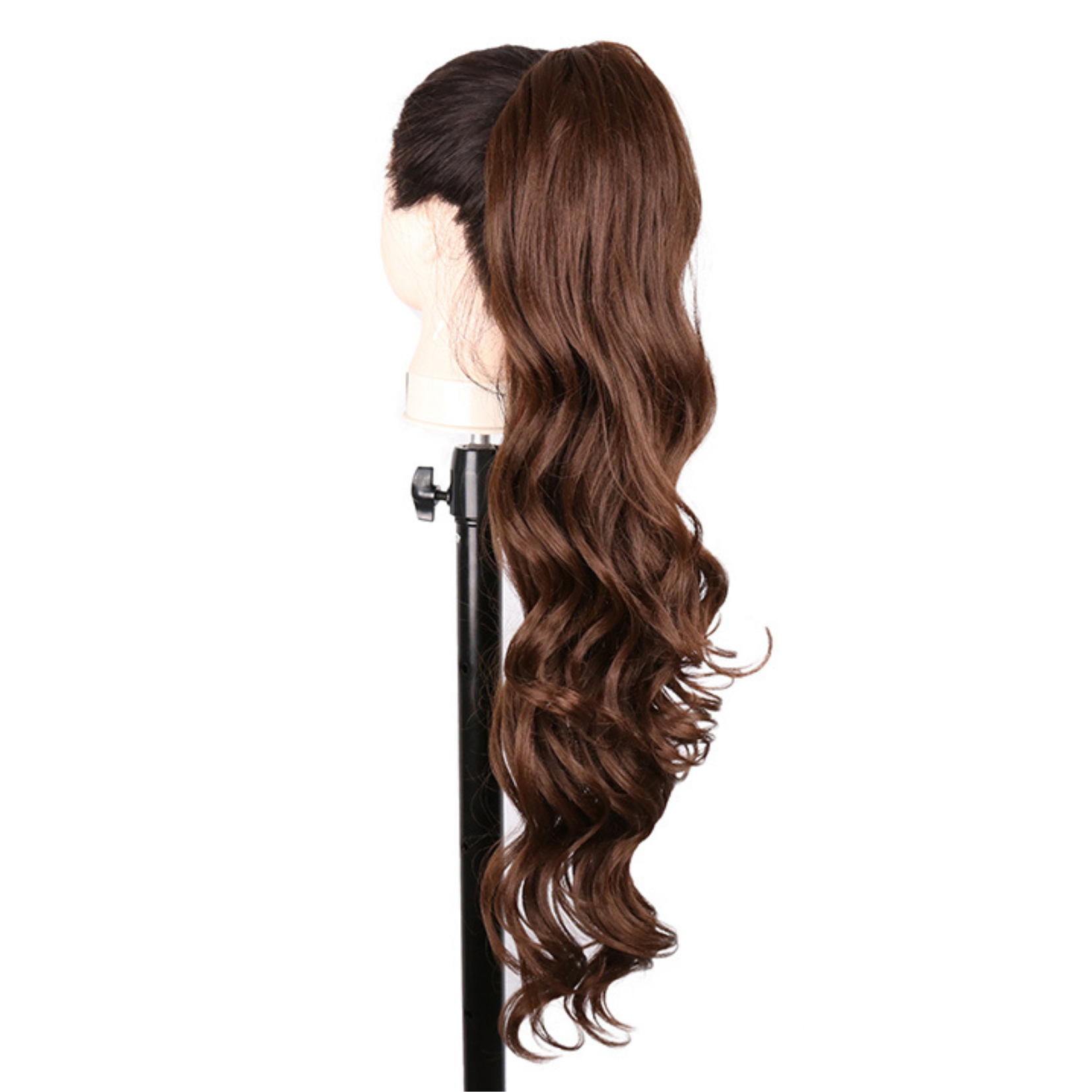 Cinderella ponytail - chocolate