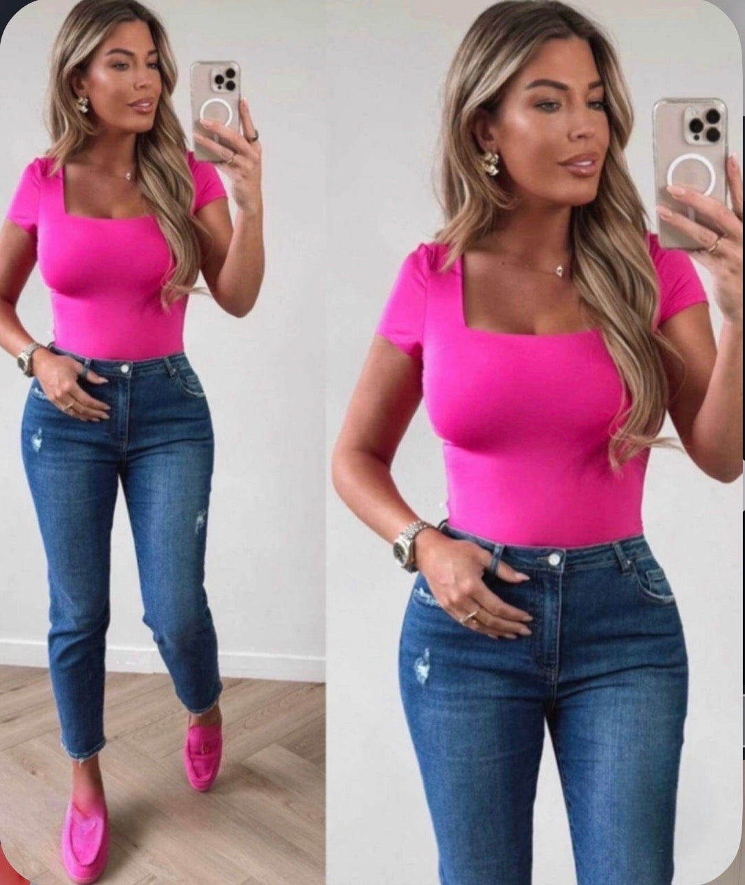 Basic t-shirt - pink