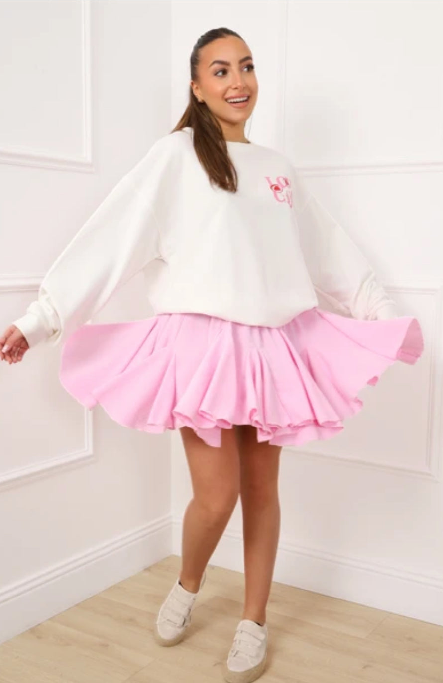 Lili skirt pink