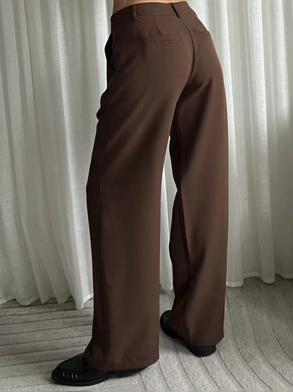 Habit bukser - mørkebrun