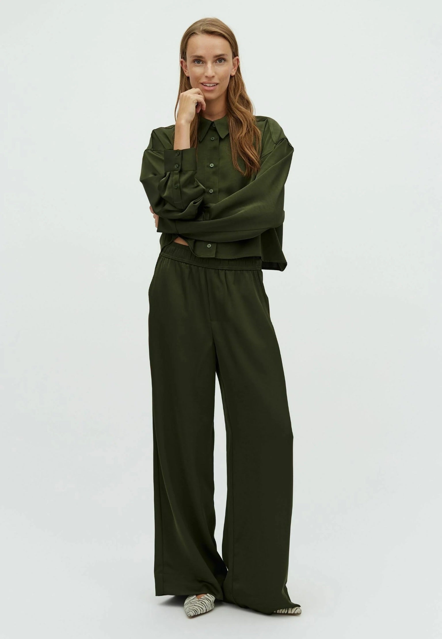 MbyM asaka bukser - mørkegrøn