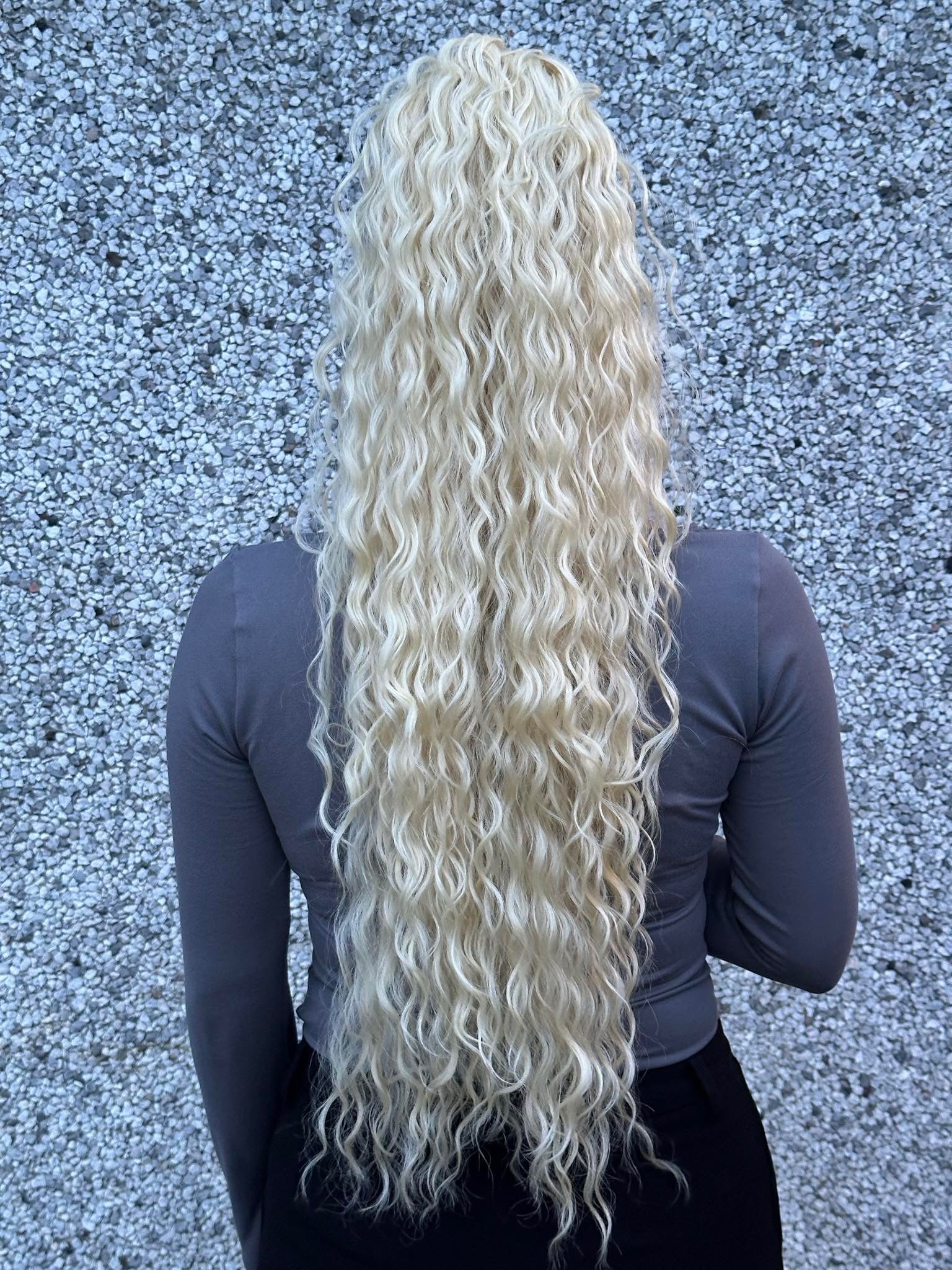 Vaiana ponytail - light blonde