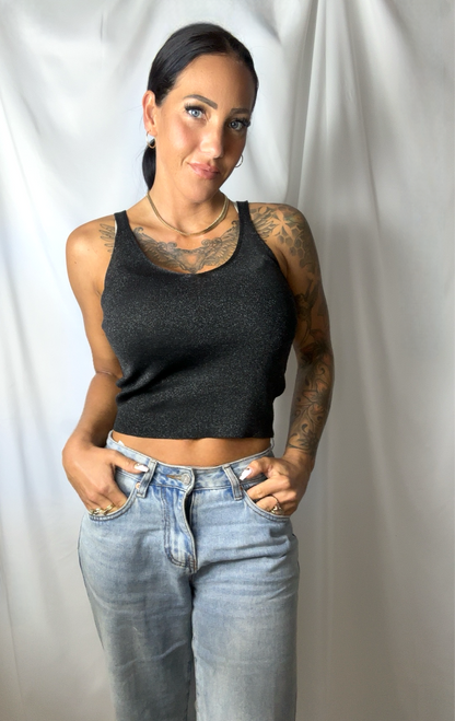 Tank top - sort