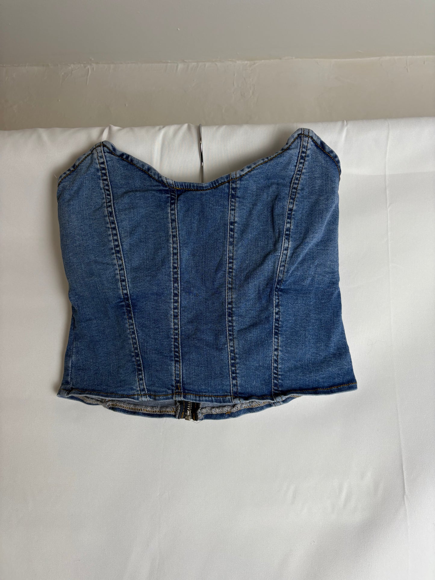 Denim top