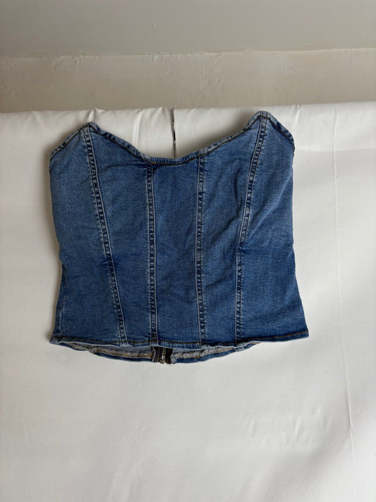 Denim top