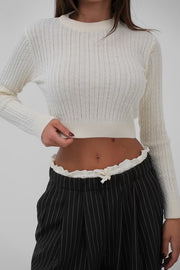 Isabella Crop bluse