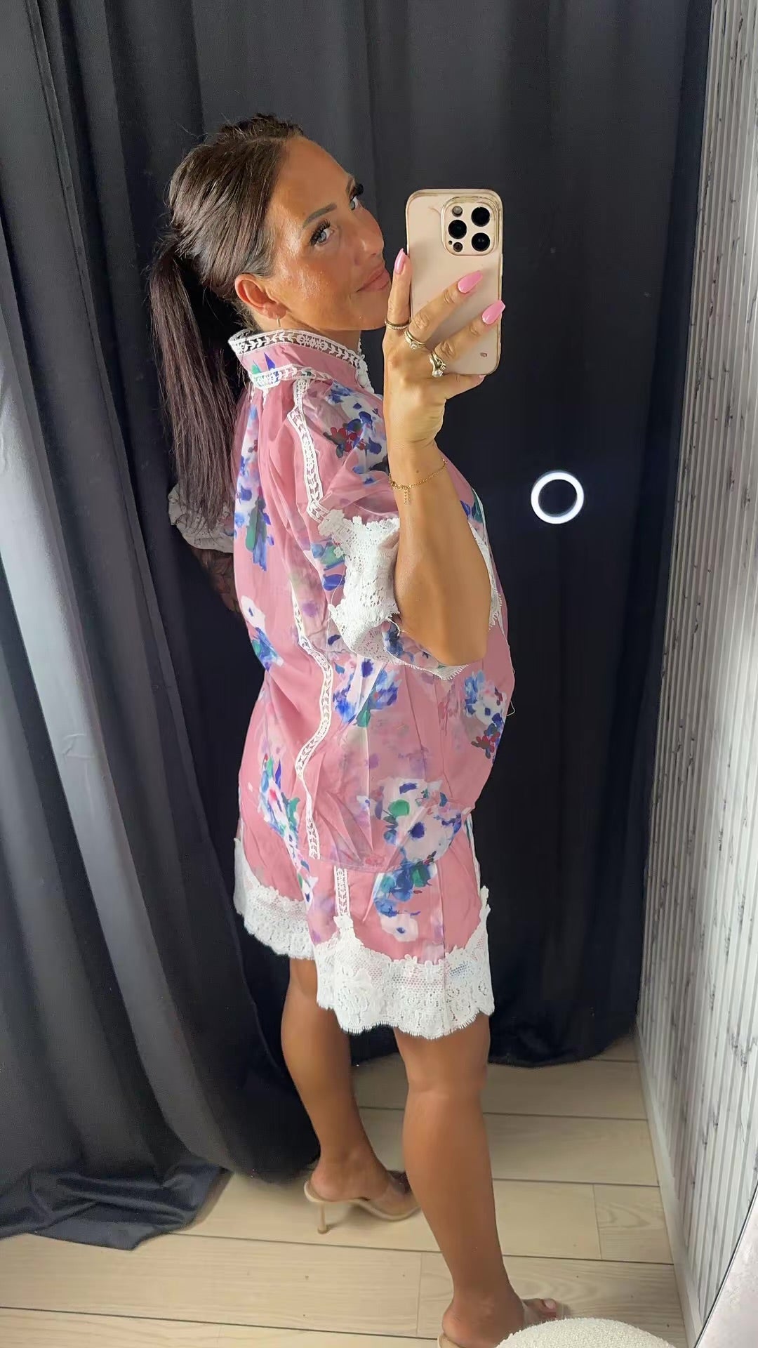 Rosalie sæt med blonder