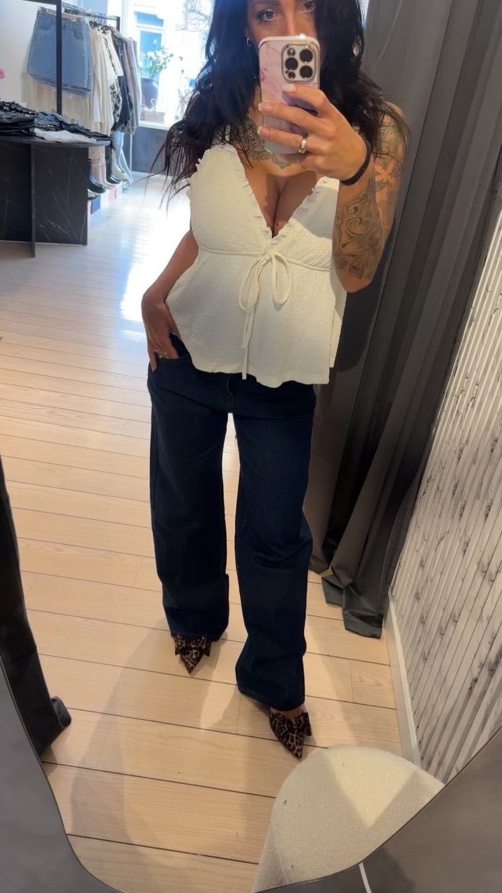 Luna low waist - mørkeblå