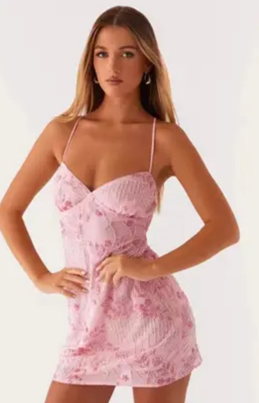 Pearl dress - pink