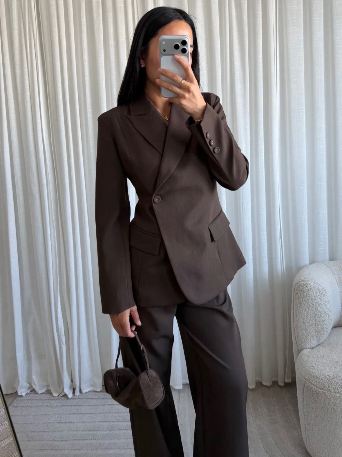 Camille blazer - brun