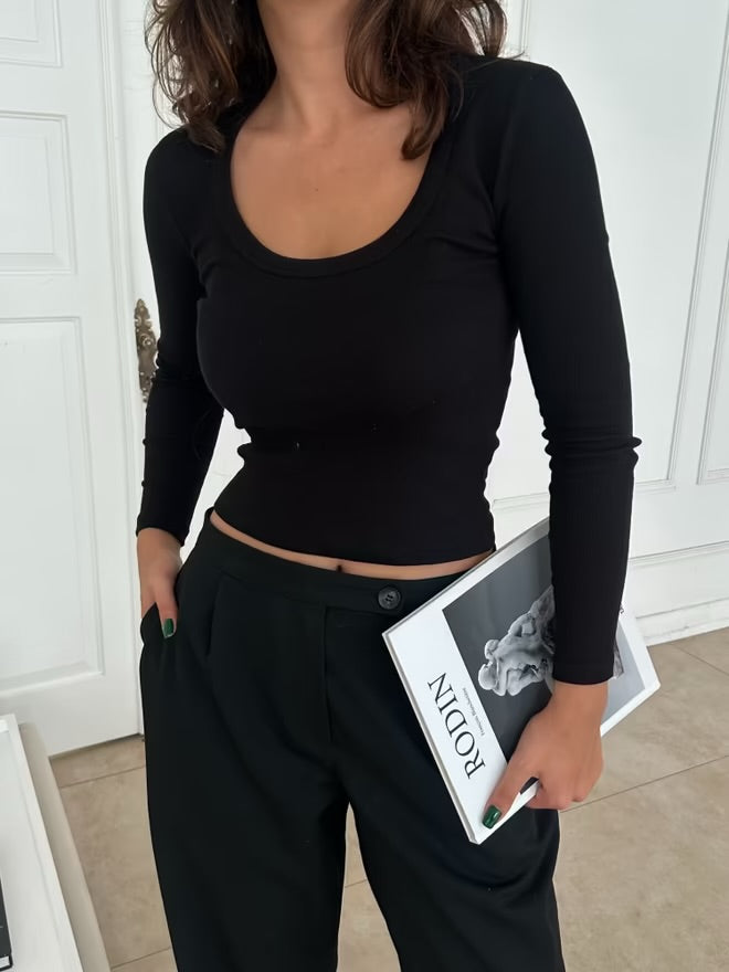 Dacy crop bluse