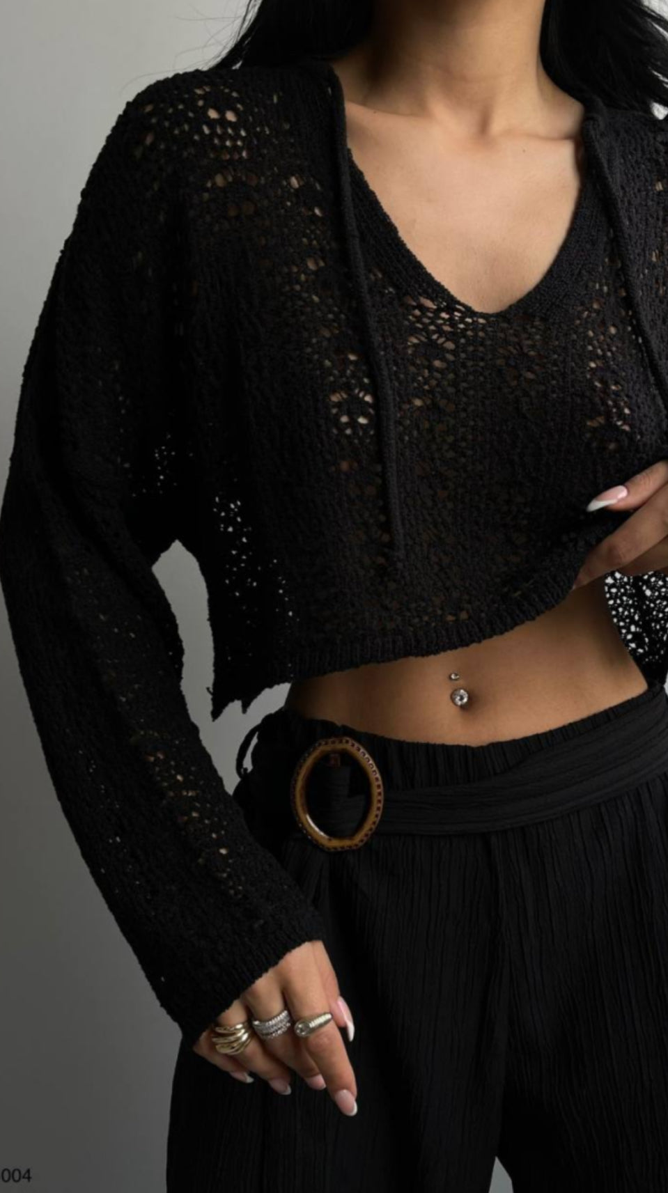 Albiona strikket top