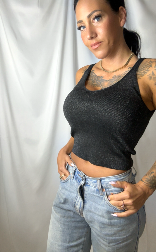 Tank top - sort