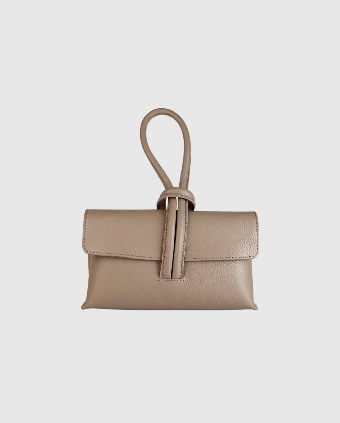Influencer lædertaske soft pink