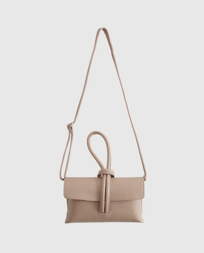 Influencer lædertaske soft pink