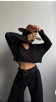 Albiona strikket top