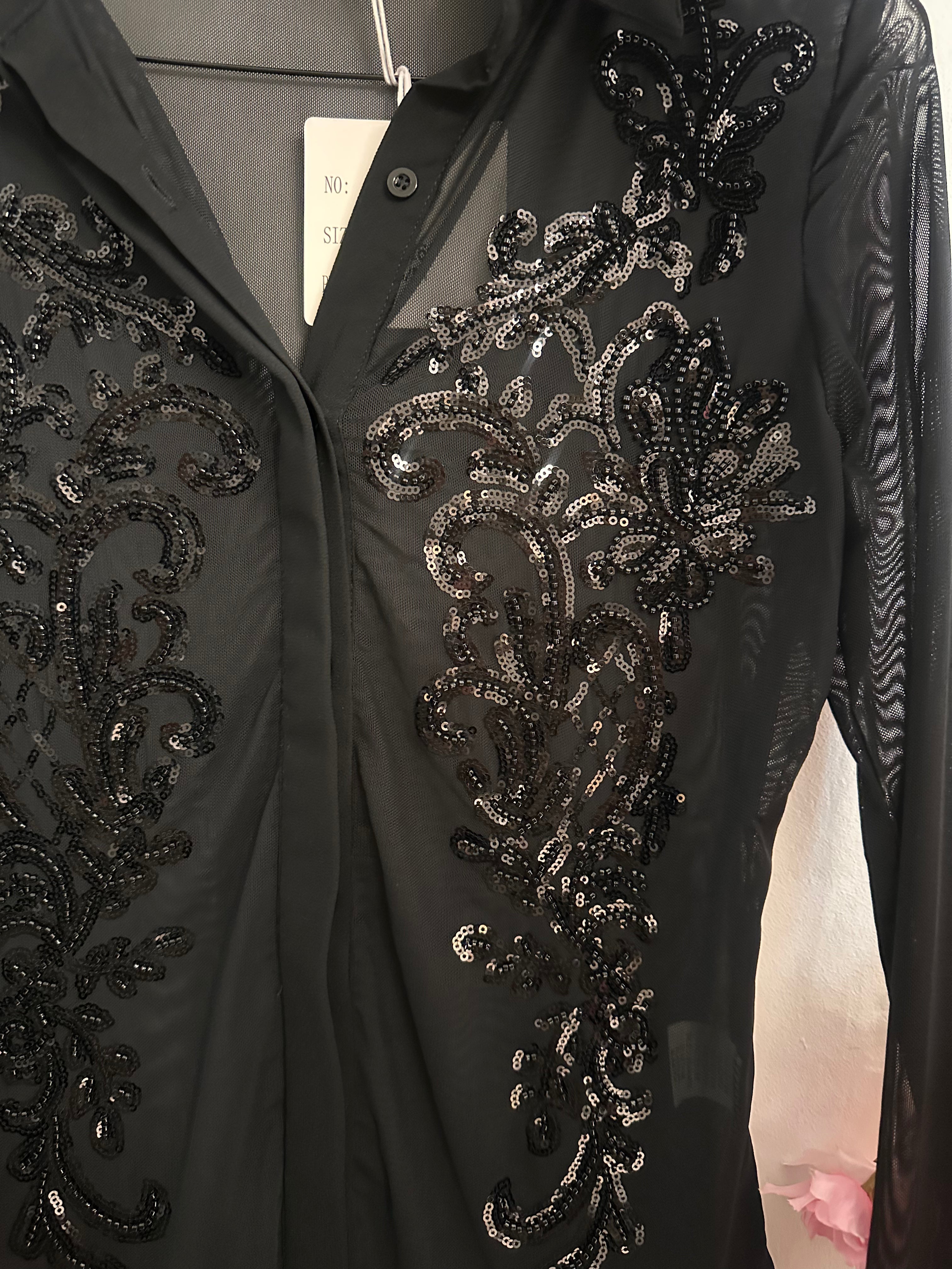 Cheri transparent body med perler