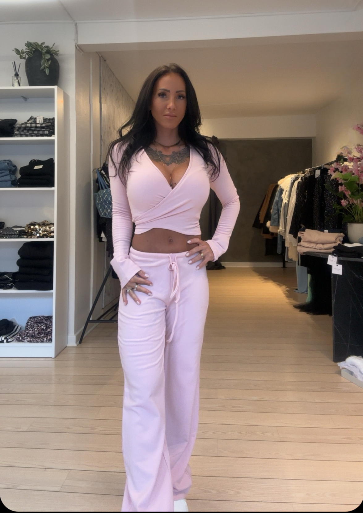 Sofia bukser - lyserød