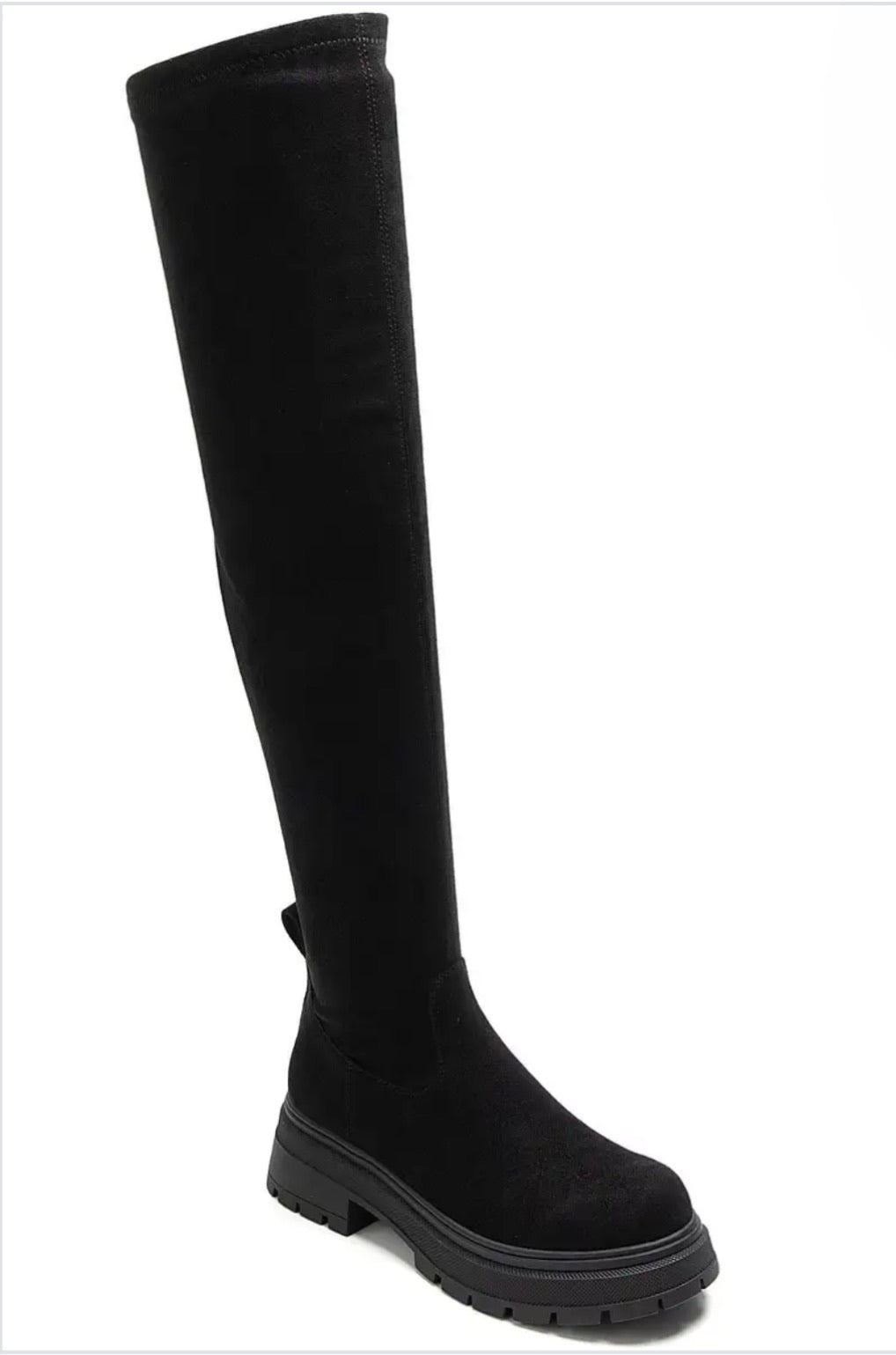 High knee boots
