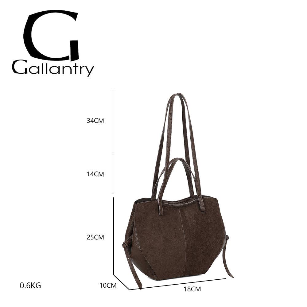 Elyne taske - mørkebrun