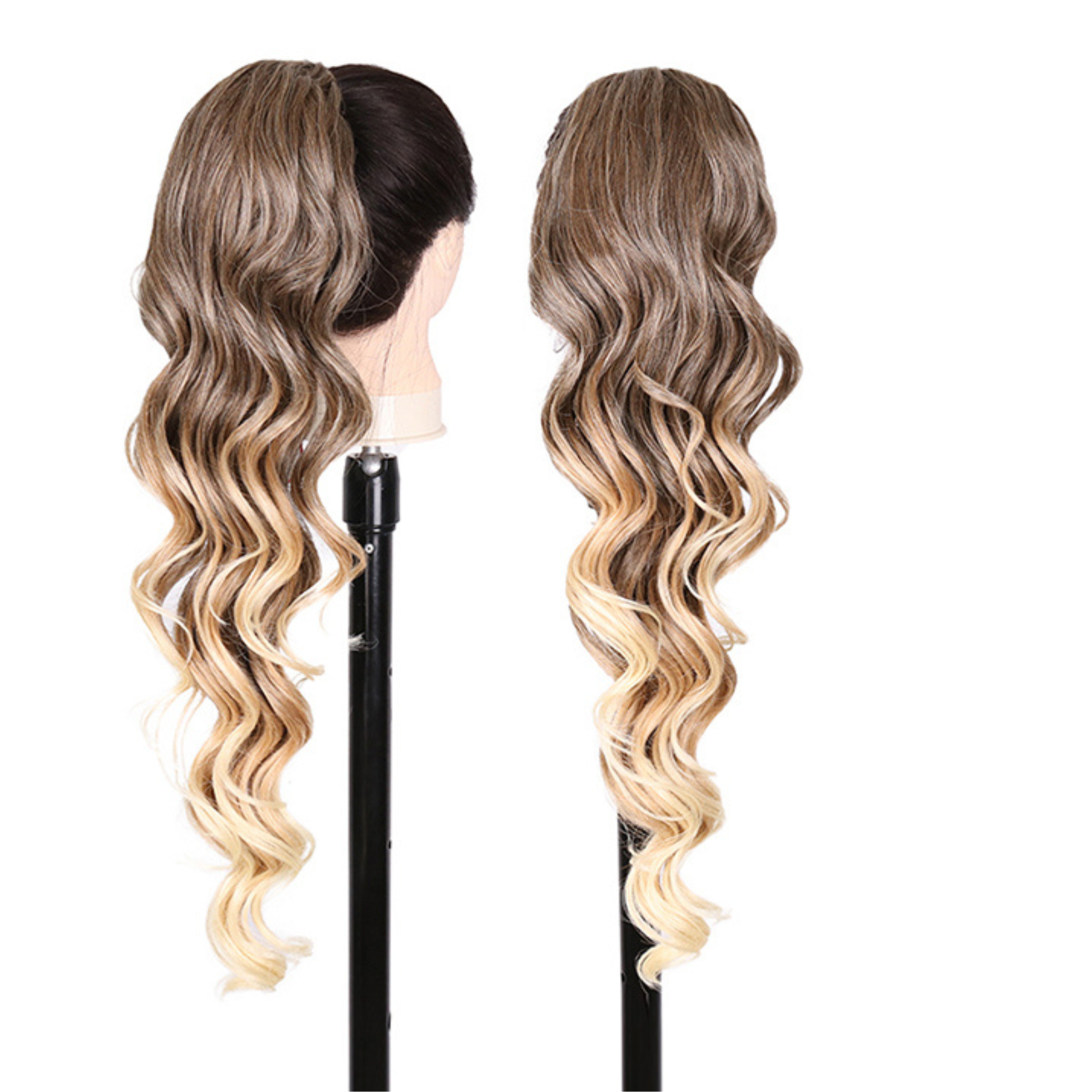 Cinderella ponytail - brown / blonde