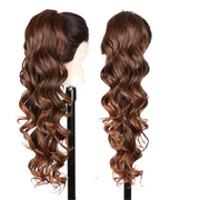 Cinderella ponytail - chocolate / caramel