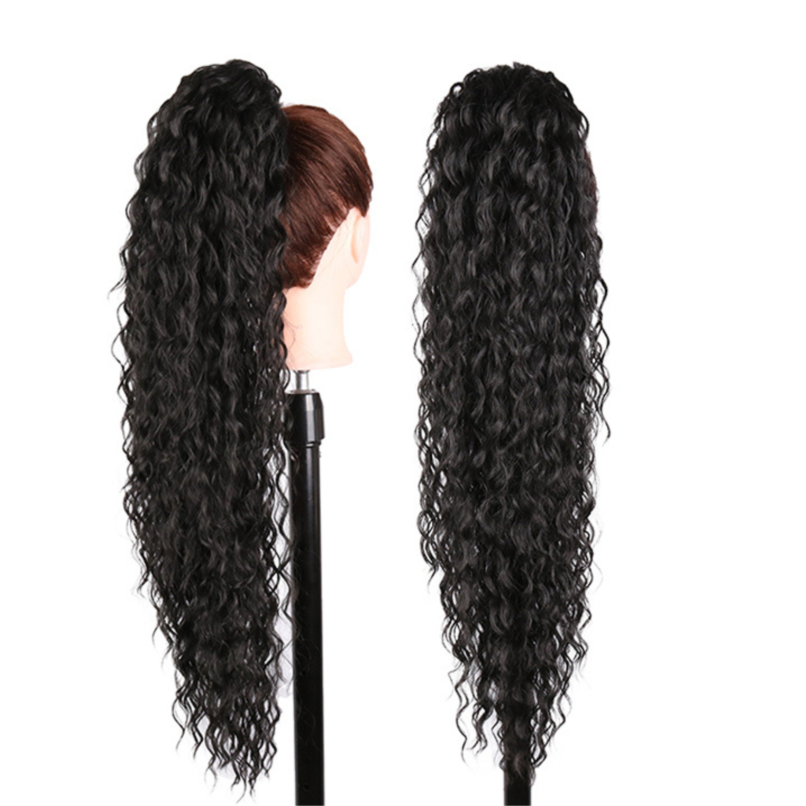Vaiana ponytail - black